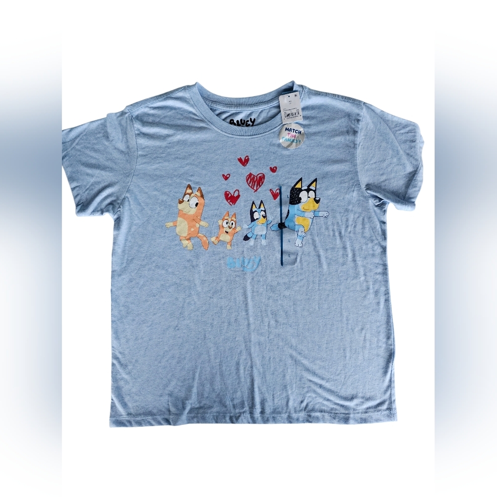 Bluey Family Graphic T-Shirt - Picture 1 of 4